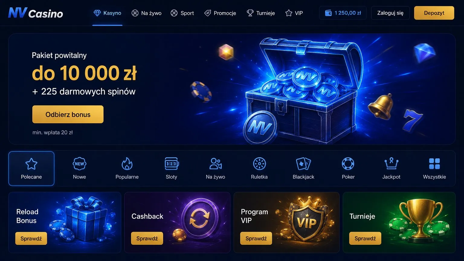 Kluczowe cechy i zalety NV Casino