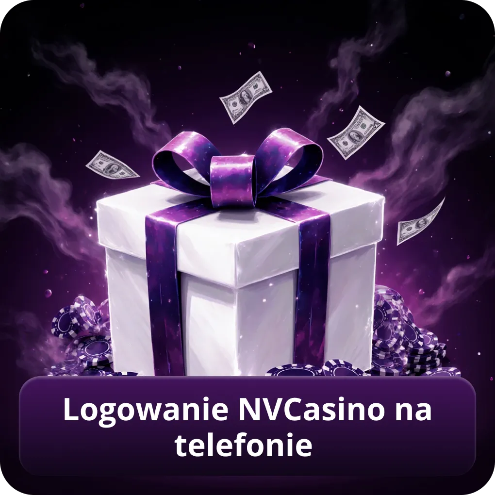 Logowanie NVCasino na telefonie