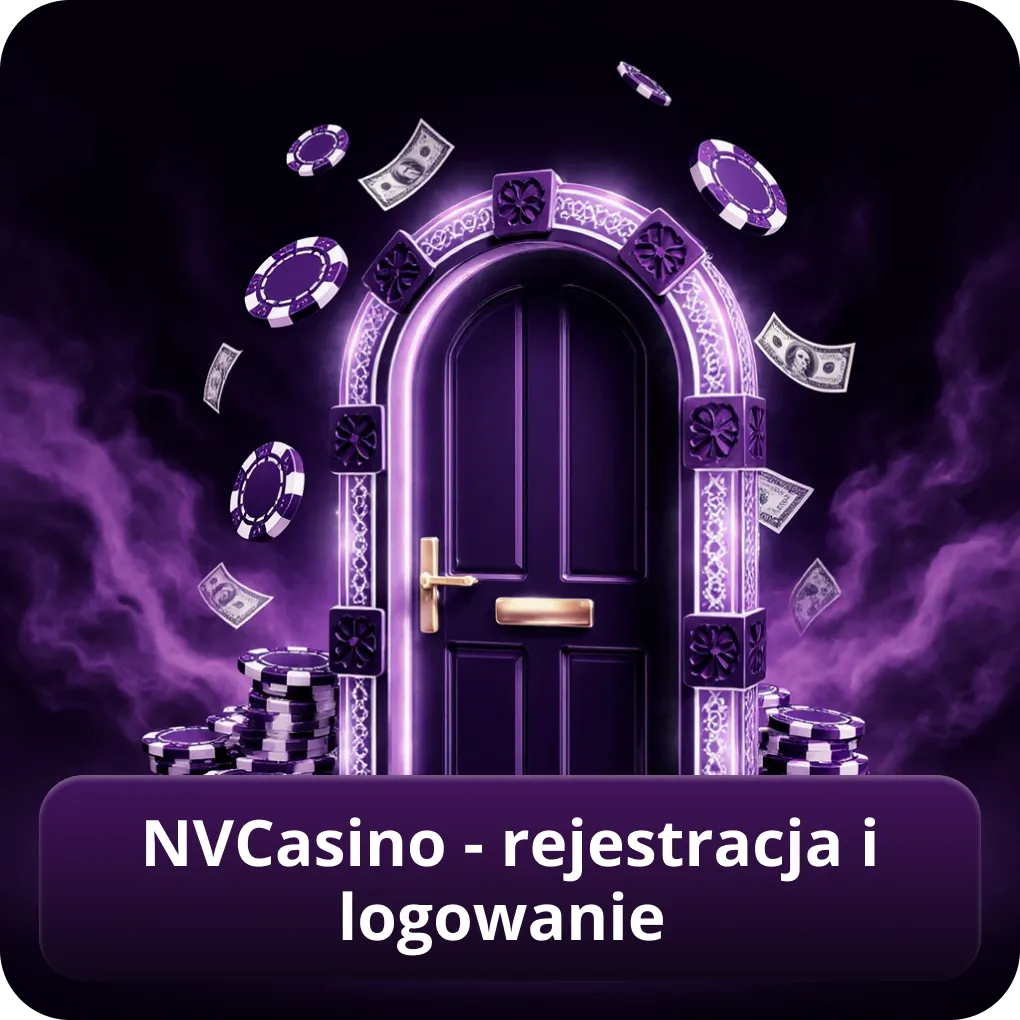 NVCasino - rejestracja i logowanie