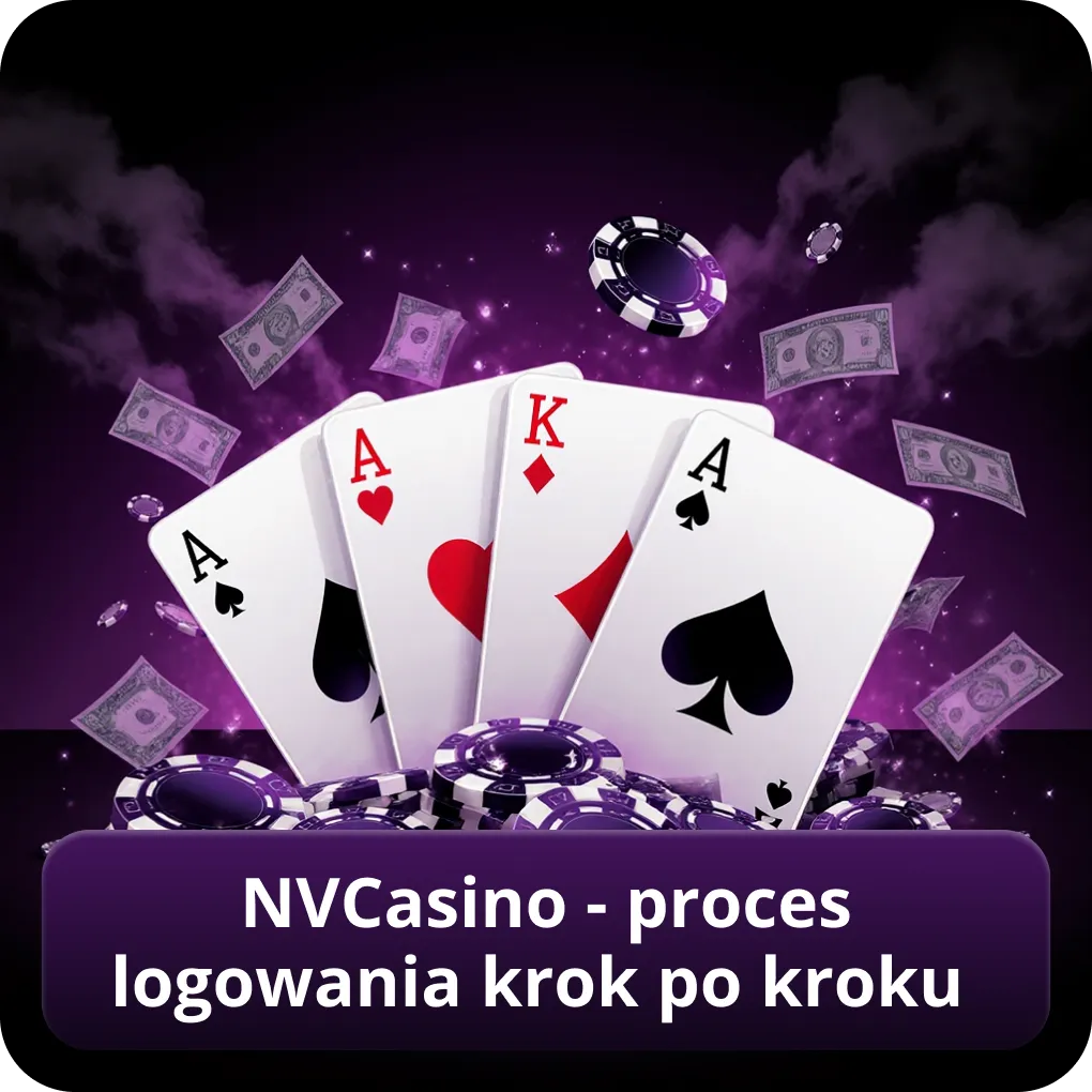 NVCasino - proces logowania krok po kroku